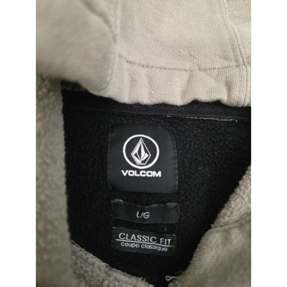 Volcom Hoodie Sweatshirt Mens Large Pullover Graphic Logo Skate Streetwear - Picture 7 of 9